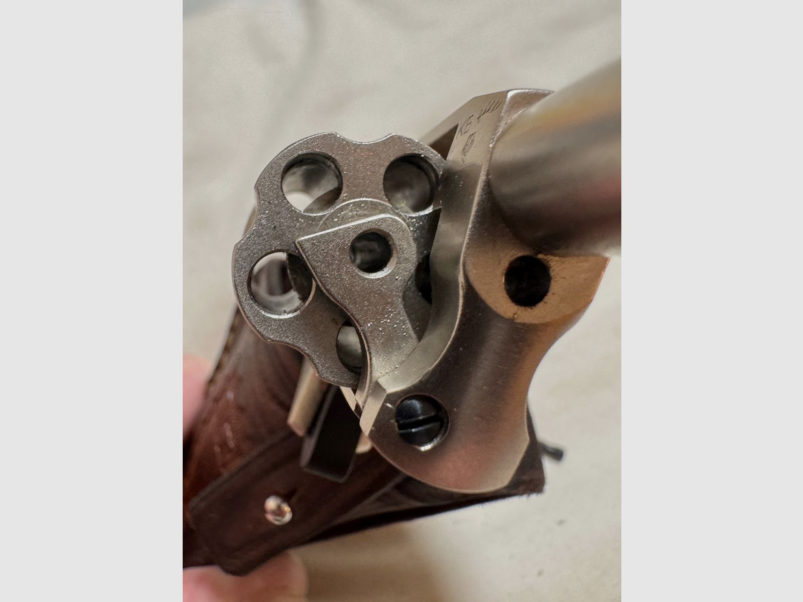 Röhm Little Joe niklowany - PTB 380 - Kaliber .22 long strzał ostrzegawczy