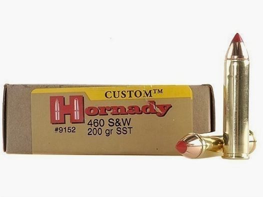 Hornady Custom .460 S&W 200GR FTX 20 Patronen
