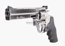 Dan Wesson 715 6 Zoll Silber CO2 Revolver 4,5 mm Stahlrundkugeln