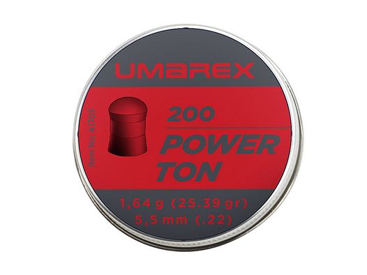Rundkopf Diabolos Umarex Power Ton Kaliber 5,5 mm 1,64 g glatt 200 StĂĽck