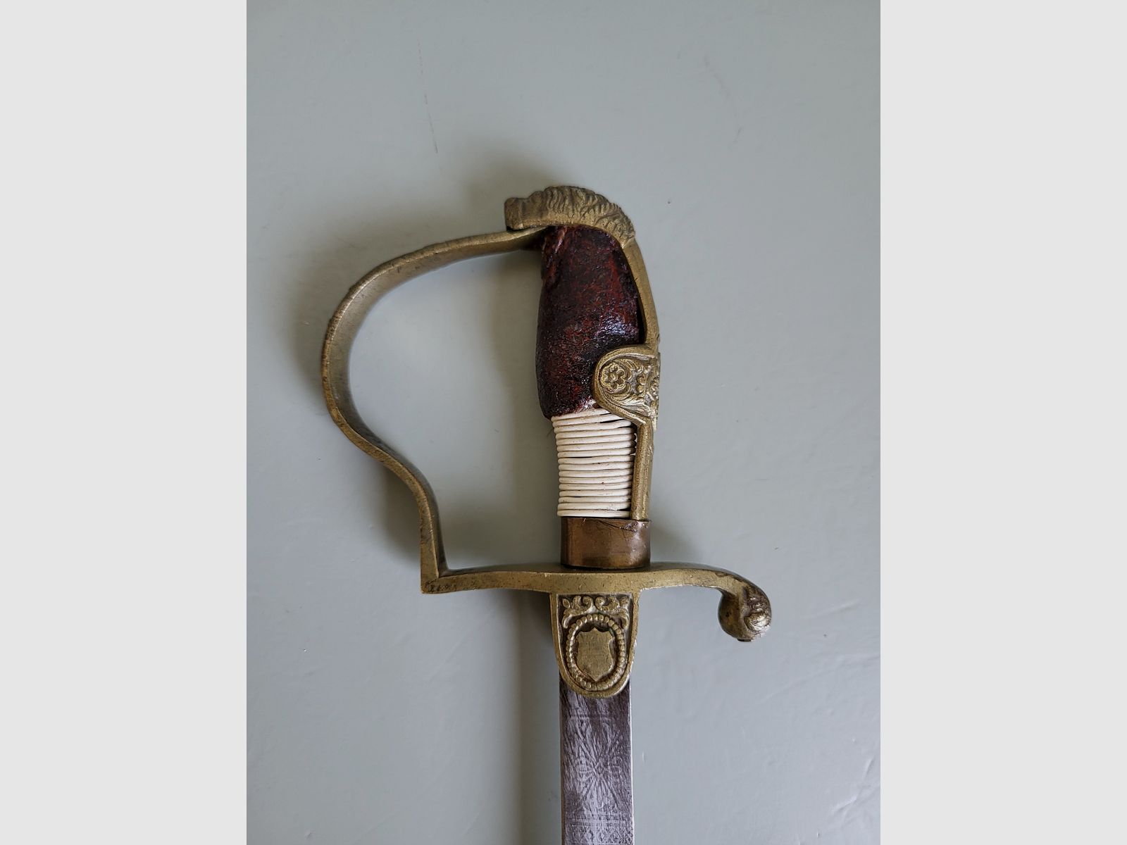 Originale Preußische Säbel  Löwen Kopf - Parade Säbel - 1890- 1910