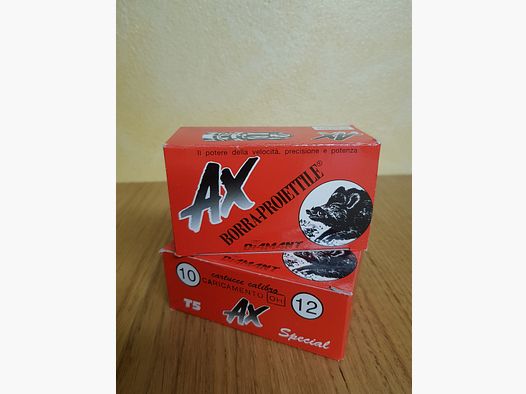 AX MUNIZIONI A PALLA CAL 12/70