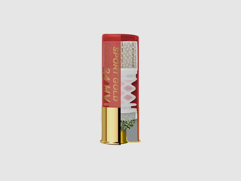 Rottweil Sport Gold HV 12/70 2.2mm 24g, immagine 3 di 3