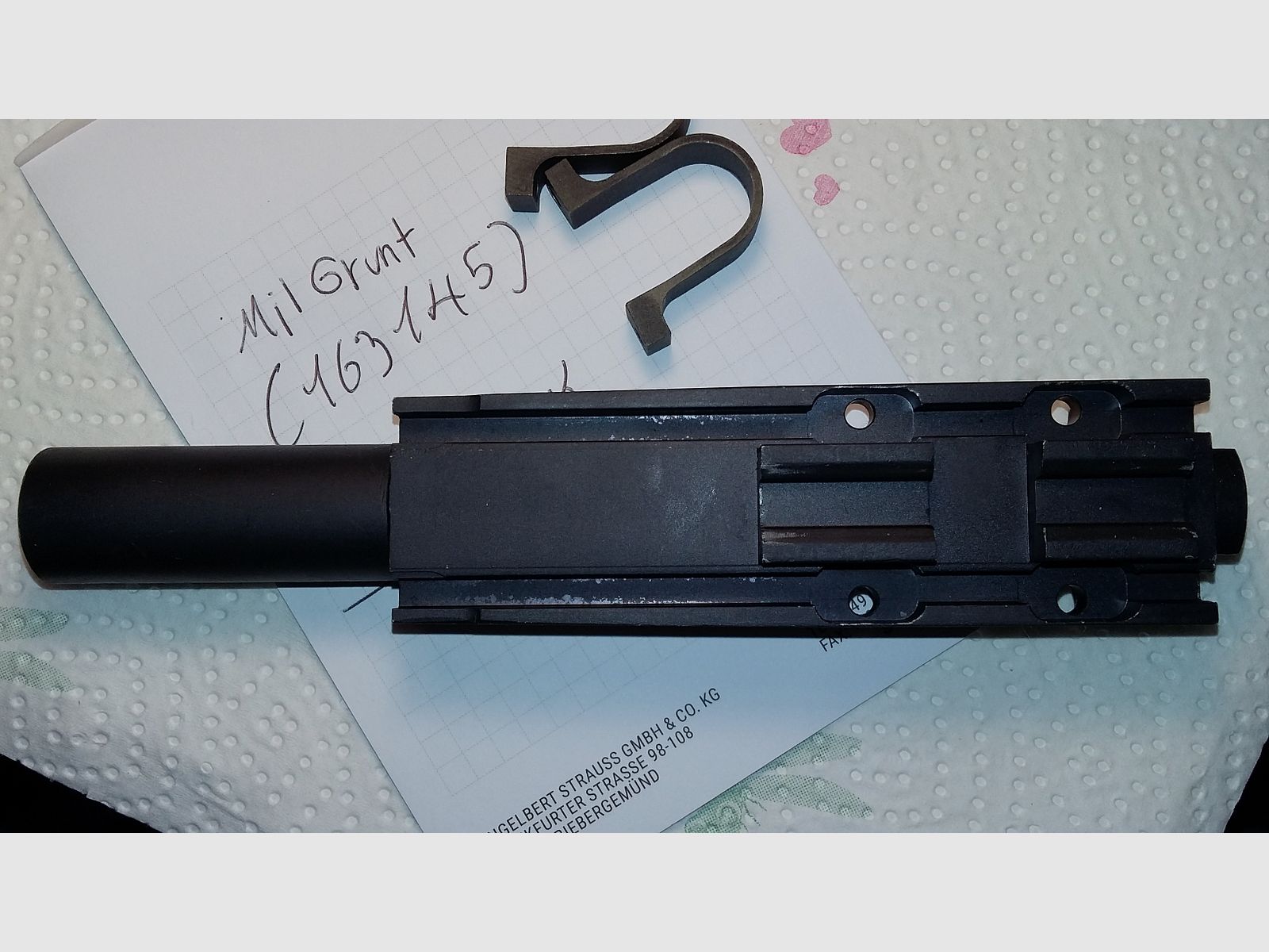 E&L UltiMAK style AK Gasrohr Picatinny aus CNC ALU