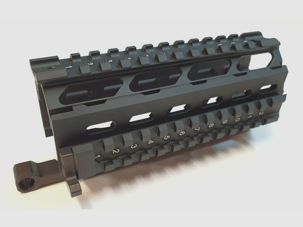 WFN Schweiz Schweizer WFN Quad Rail Vorderschaft Handguard für SIG 552 / 553 / SG 553 . Made in Switzerland