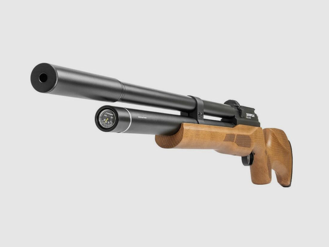 Snowpeak M25 Gen.2 - Grosskaliber PCP .35 / 9,00mm Holzschaft