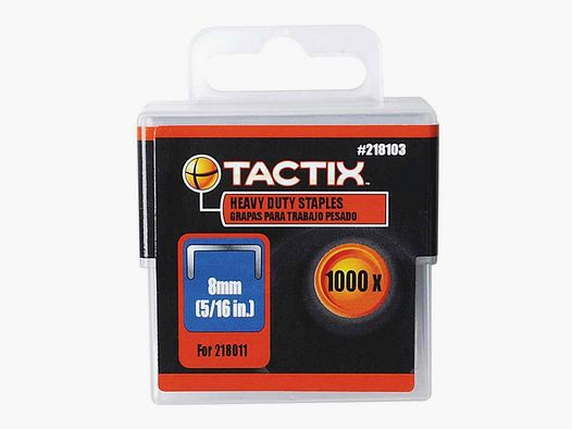 Grapas Tactix para grapadora Tactix 1000 piezas.