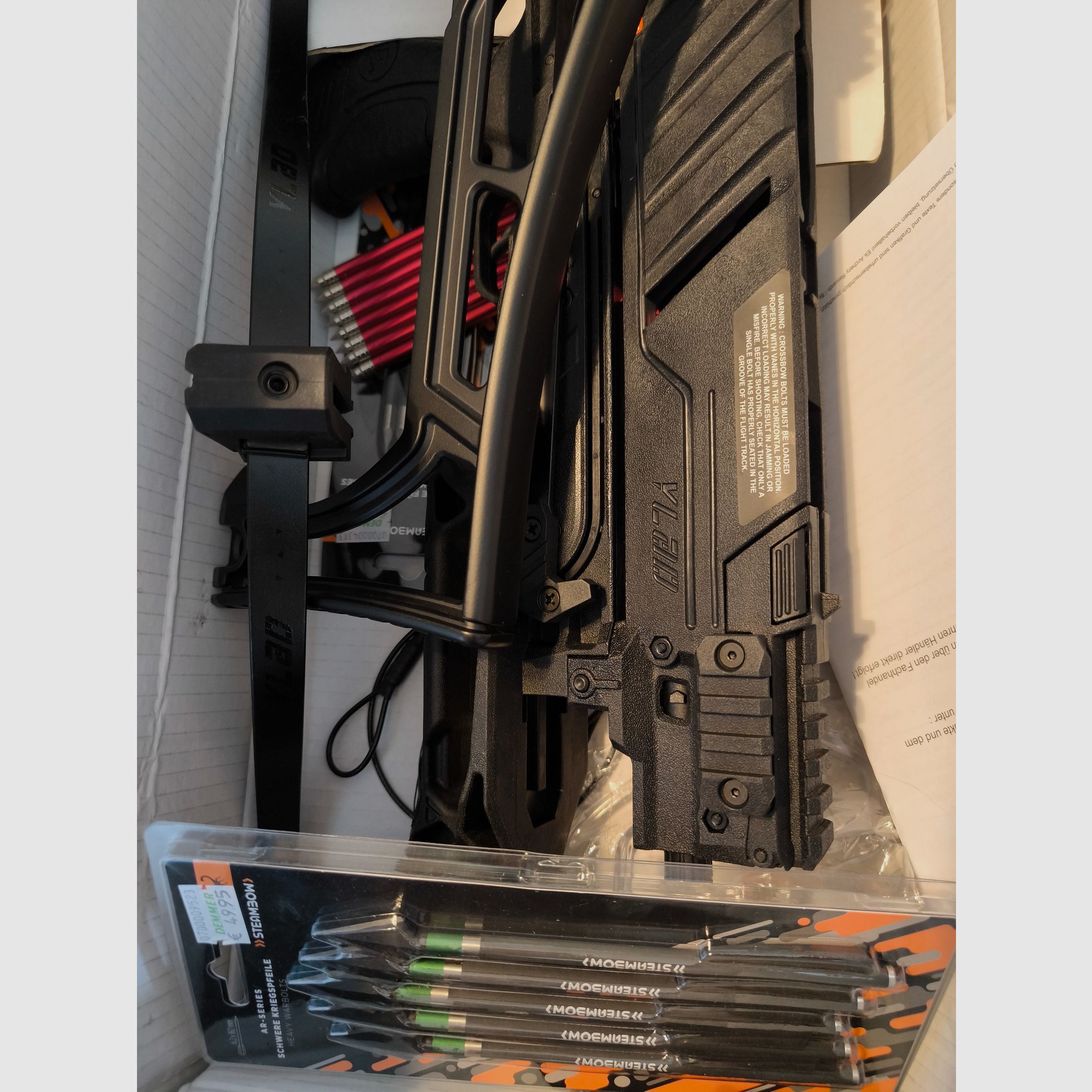 Vlad VL20 Armbrust Gloednieuw ongebruikt incl. Competition pijlen / Jagdpijlen