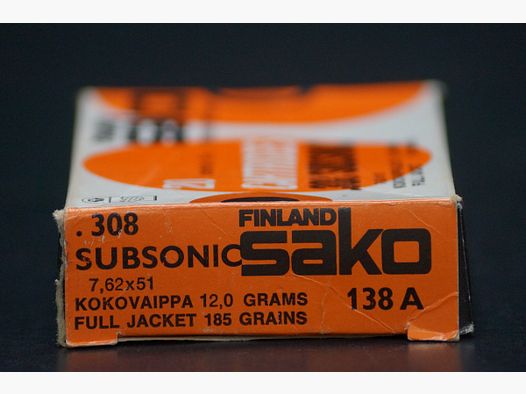 Sako .308 Subsonic