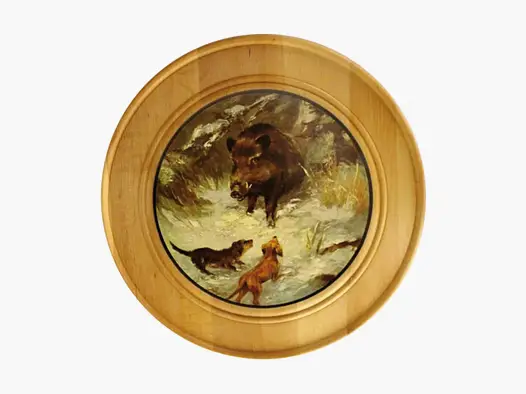 AKAH Ehrenscheibe aus Massivholz · 30 cm · 7 Motive