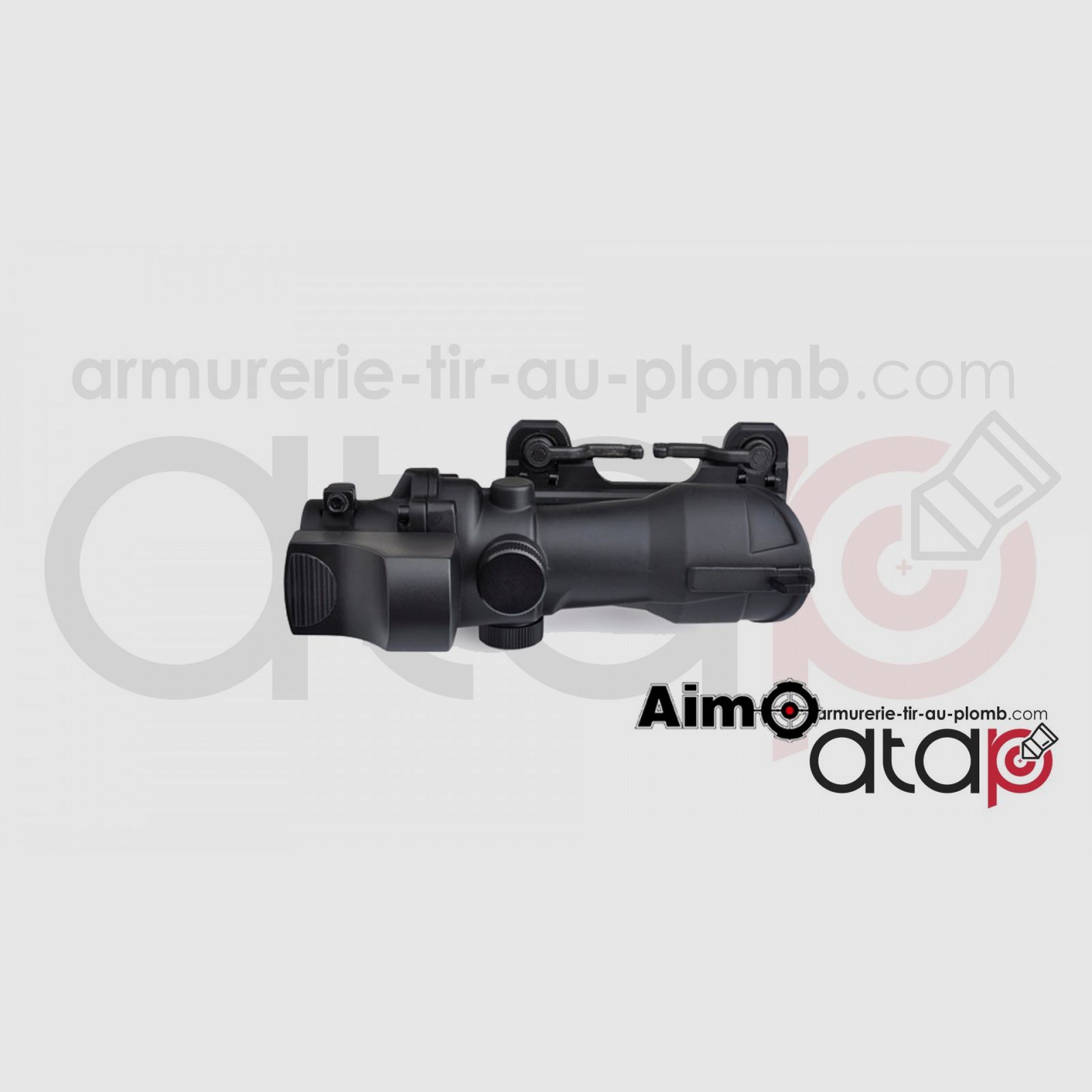 Kombinationsvisier Combat Scope 4x32 QD und Rotpunktvisier schwarz, Bild 5 von 5