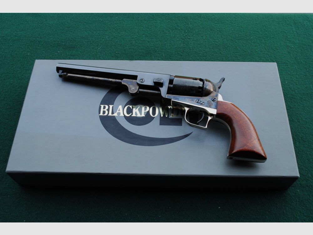 Oryginalny Colt 1851, seria 2. BP, import z USA, pudełko i dokumenty