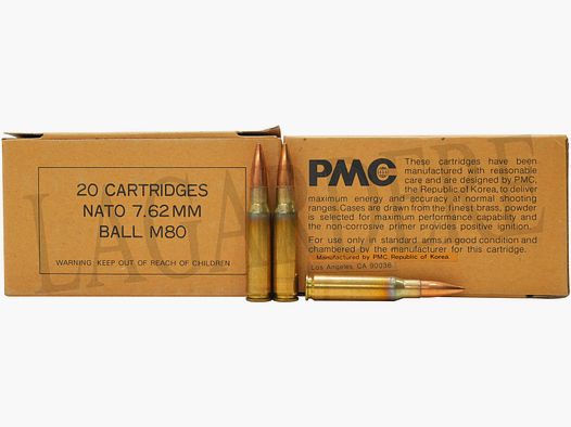 PMC NATO BALL(CARTOUCHE A BALLE)