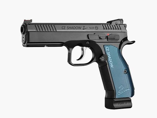 Ceska Zbrojovka, CZ CZ 75 Shadow II 9 mm Luger - Double Action - negro/azul