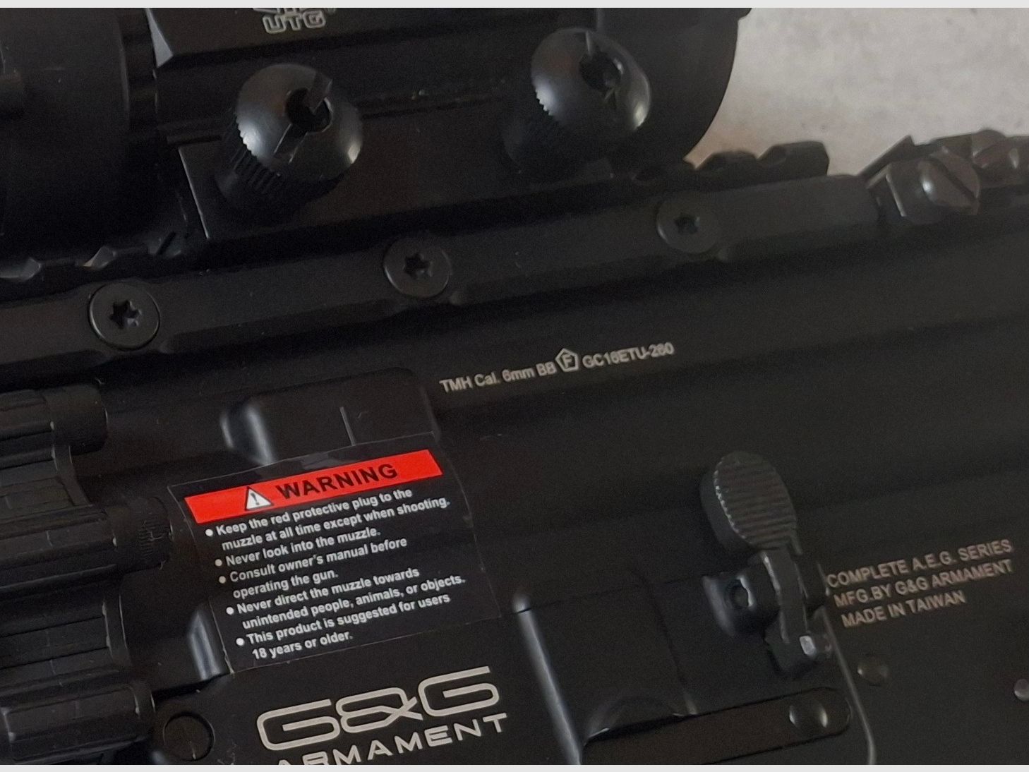 G&G GC18 Mod1 Airsoft S-AEG Gewehr in Top Zustand