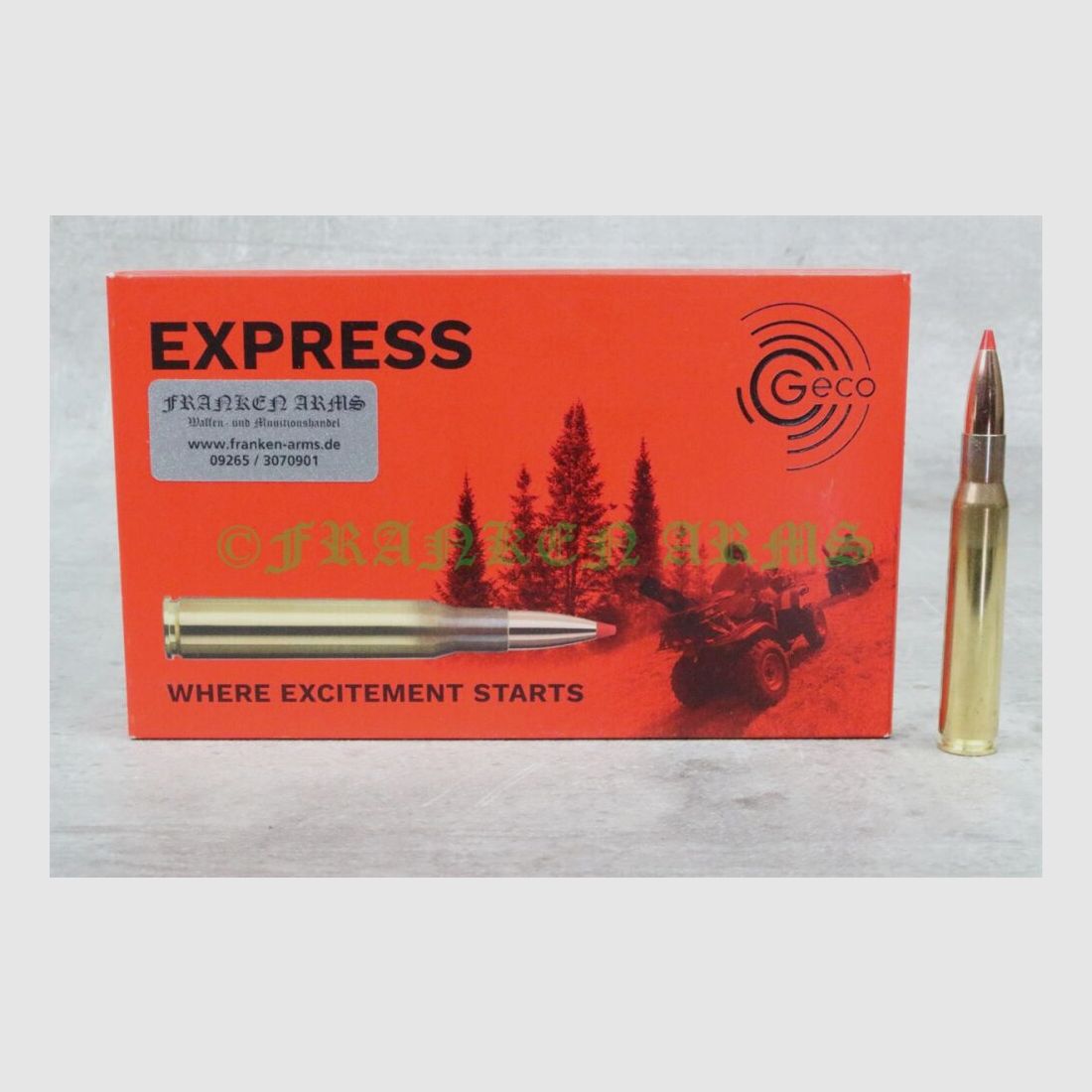 Geco Express .30-06 Spr.. 165gr. 10,7g 20 piezas precio por cantidad