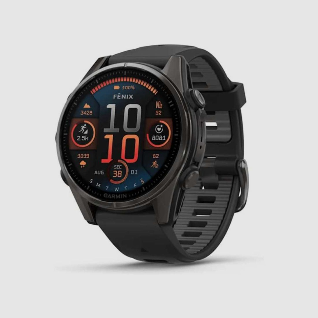 Garmin fēnix® 8 - 43 mm, AMOLED Horloge, afbeelding 1 van 8