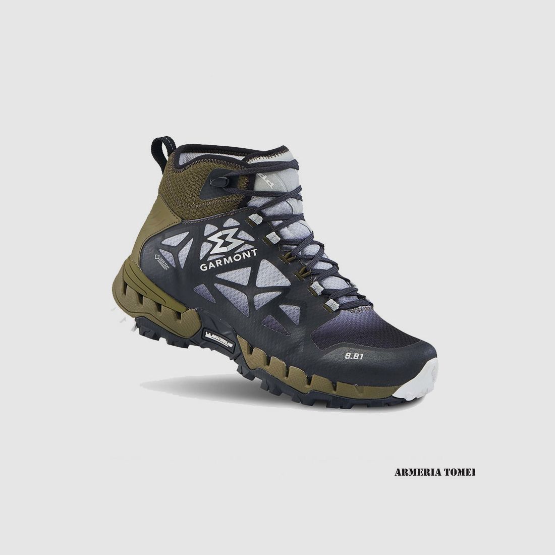 WANDELSCHOENEN – GARMONT – 9.81 N AIR G S MID GTX® – BLACK / BRONZE, afbeelding 1 van 2