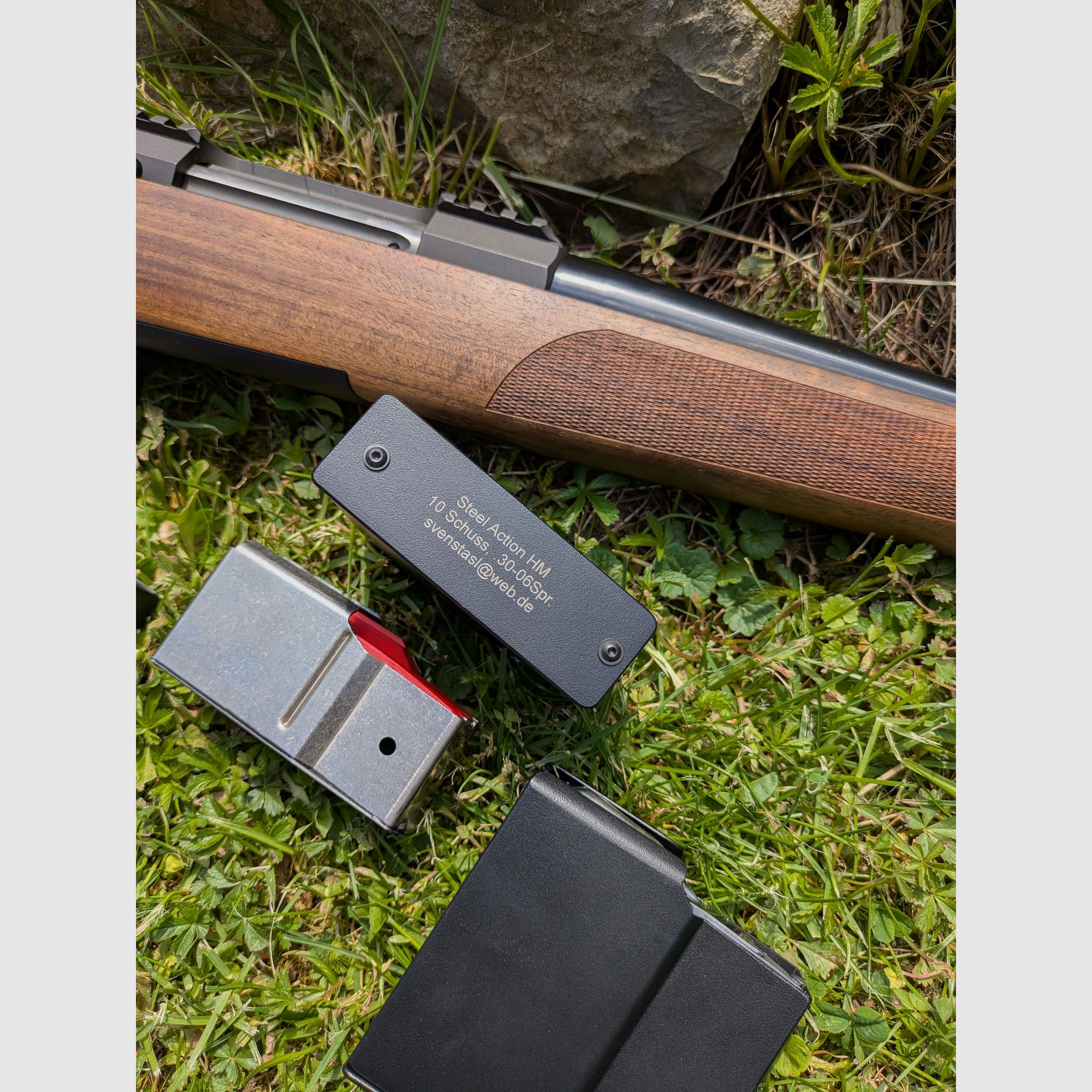 10 Schuss Magazine Steel Action HM/10 Round Magazines Steel Action HM 