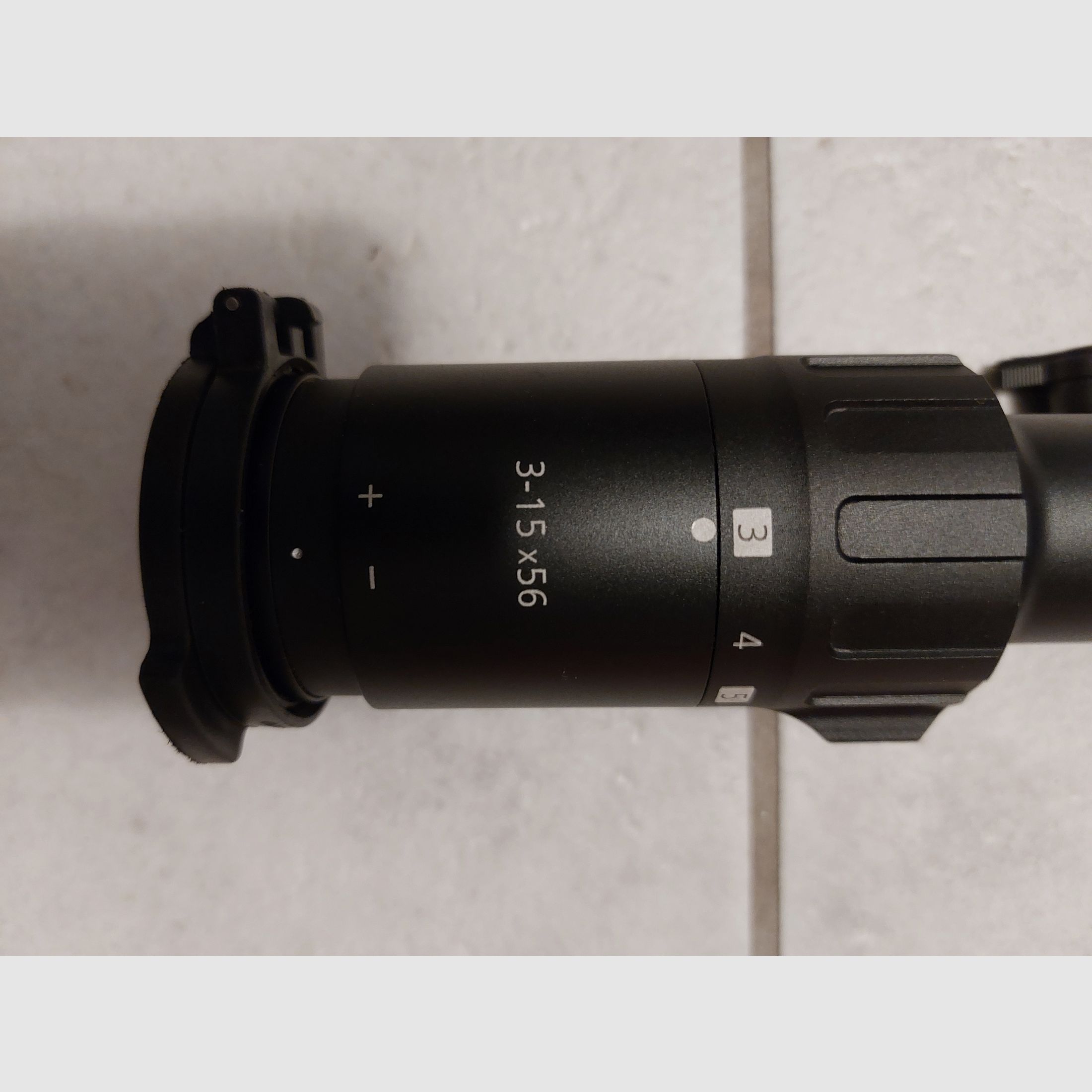 Minox Allrounder 3-15 x 56 S with Innomount Zero for Picatinny/Weaver 5mm, construction height 7 mm