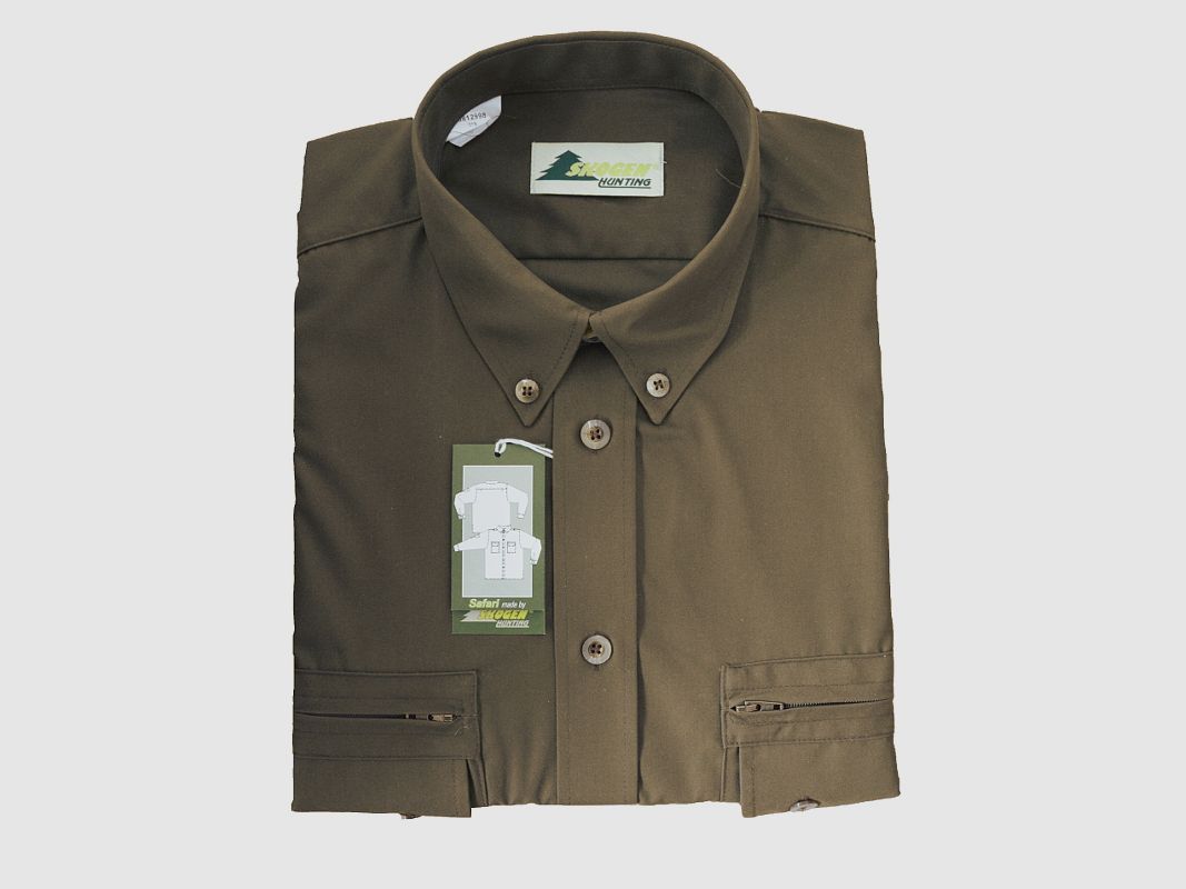 Hubertus Jagdbekleidung Jagdhemd 40 Dunkel Oliv