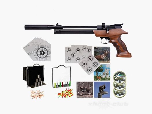 Diana	 Bandit Gen 2 Pressluftpistole 4,5mm Diabolos Supertarget Set