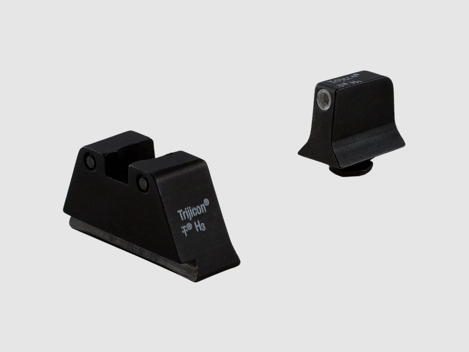 Trijicon – Miras de tritio elevadas para pistolas Glock – GL201-C-600659, imagen 1 de 4