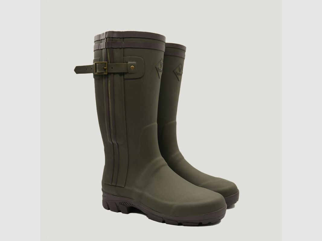 Wanderschuhe Jagd Alaska Teamwood® khaki 39-47 wasserdicht, Bild 13 von 18