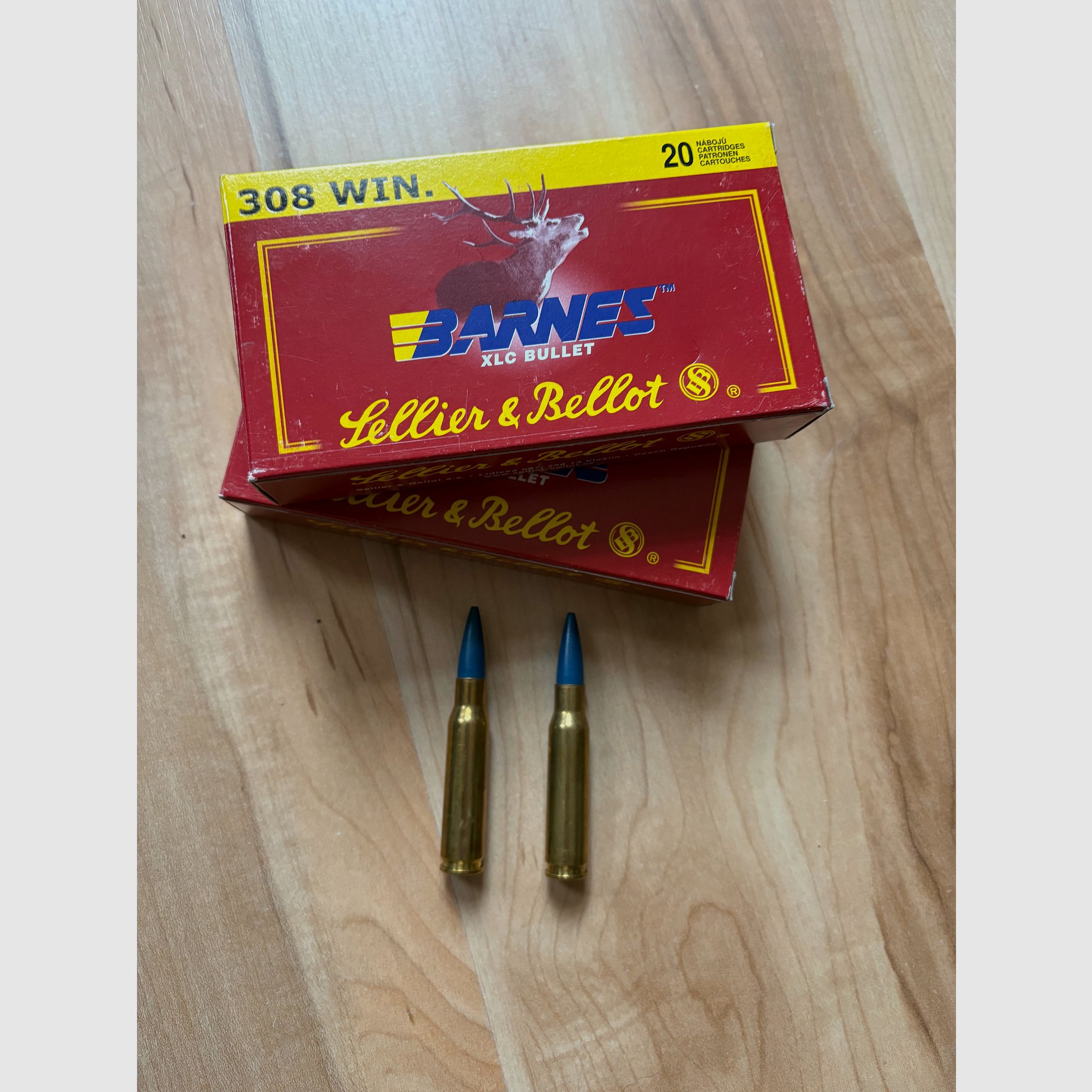 42x S&B sin plomo con Barnes XLC .308 Win (No TTSX, Edge)