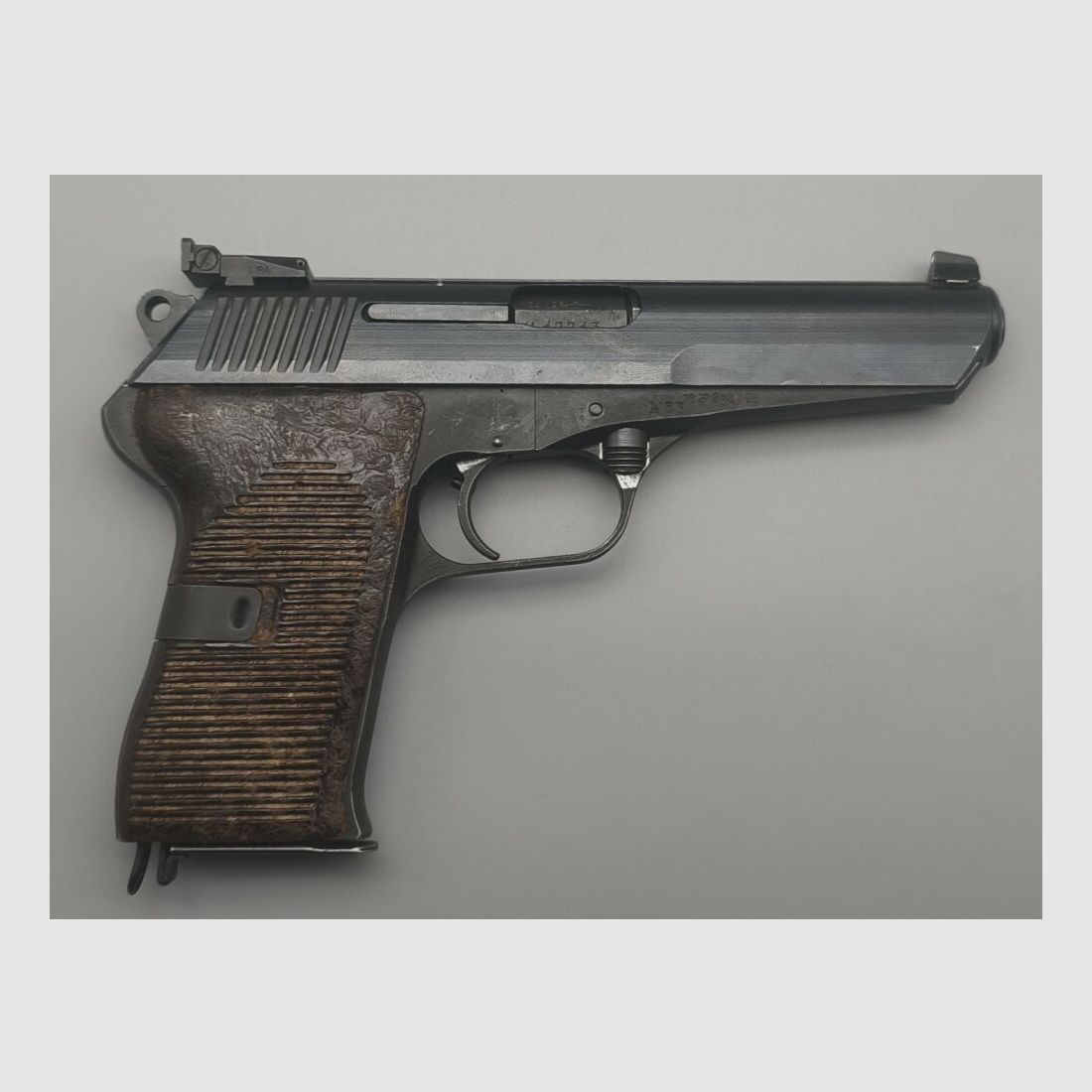 CZ/Brünner vz.52 Rollenverschluss Pistole mit Wechsellauf 7,62 Tokarev! 9mmLuger