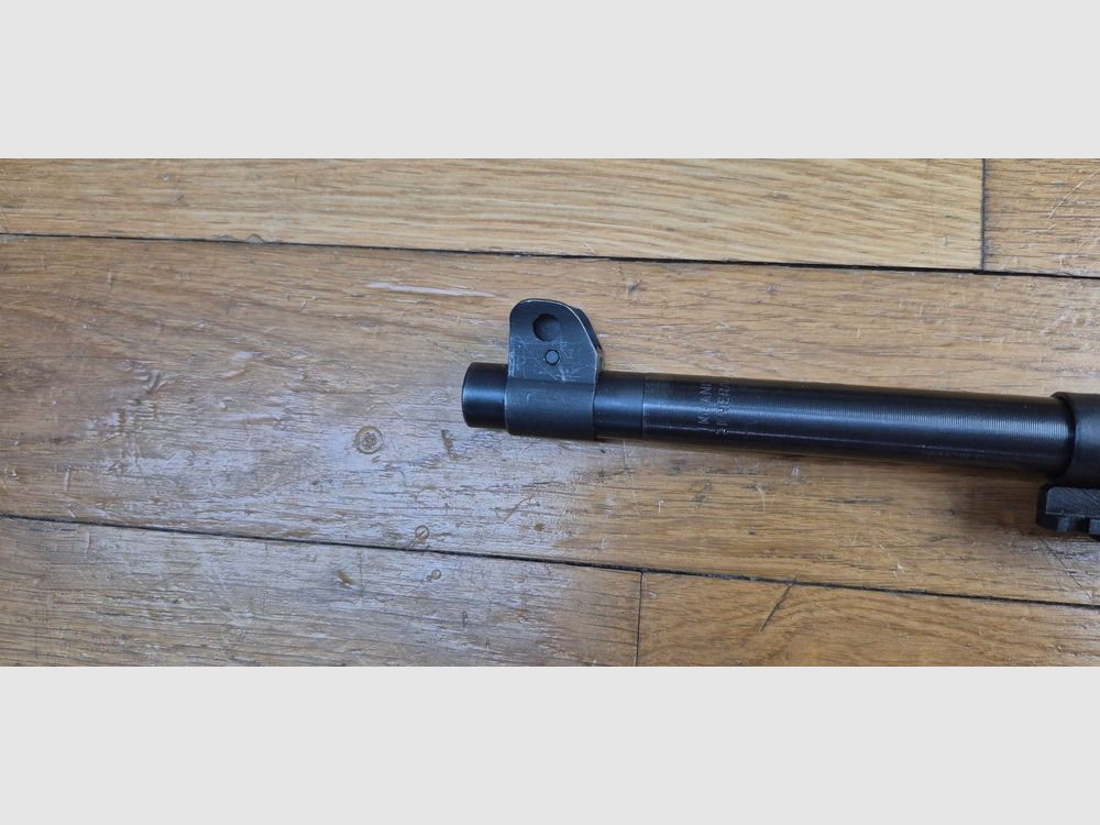 Sehr seltene USM2 Repetierbüchse – Die automatische Version (select-fire) der USM1 – Herstellung INLAND von 1945 – Originalkaliber .30 M1 (7,62×33) – Waffe Typ T4/M2, nicht aus einer umgebauten USM1 – Ausgezeichneter Zustand – TBE++ – Kriegsgerät Kategorie A2 – NUR EXPORT, Bild 40 von 41