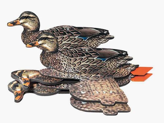 NRA FUD Decoy – "auffaltbarer Lockvogel" – Ente 6er-Set