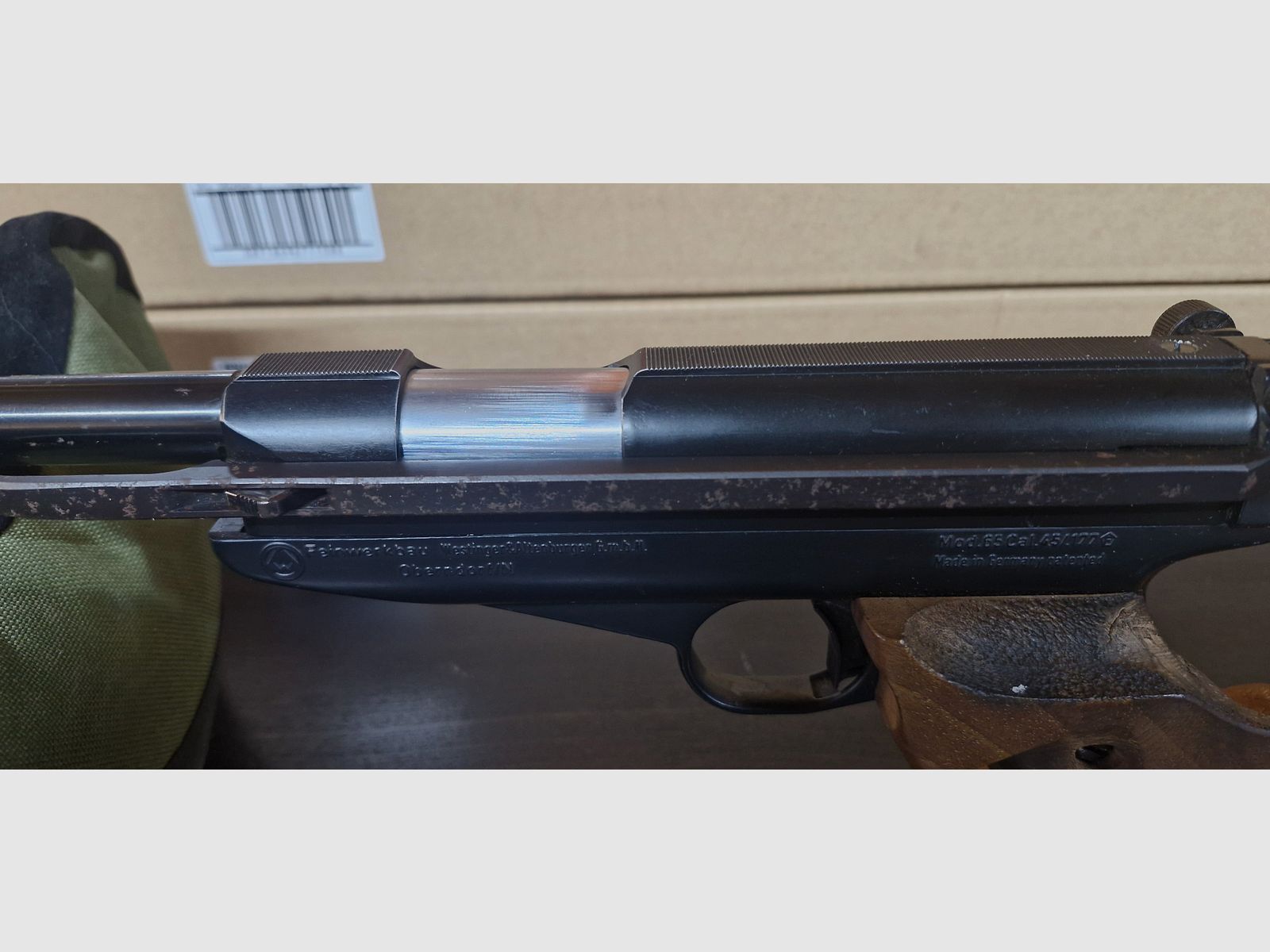 Feinwerkbau luchtpistool model 65