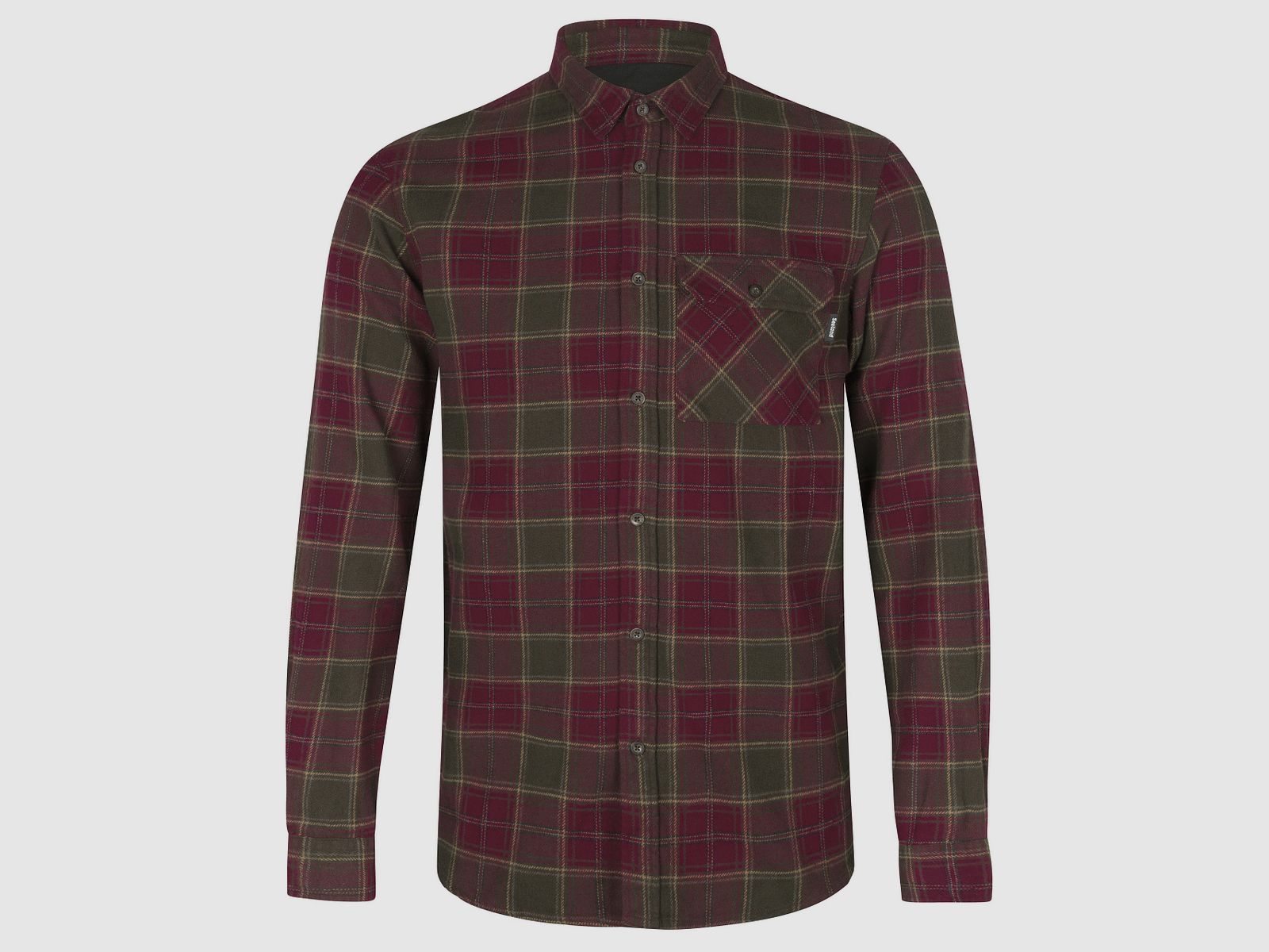 Seeland Langarmhemd Glen Flannel