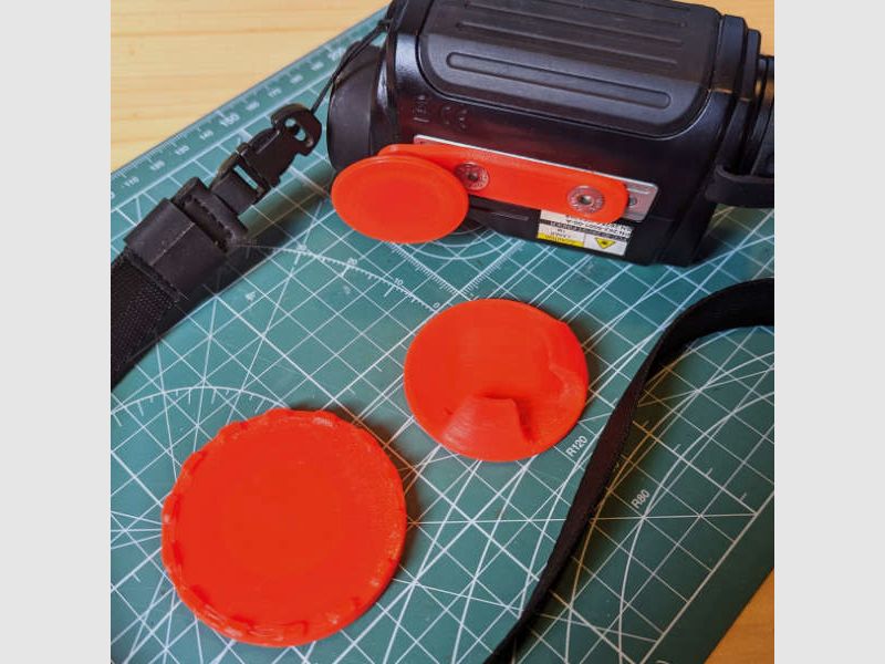 Für Infiray FH25R/FL25R und baugleich - Magnethalter zur Befestigung an der Bekleidung.