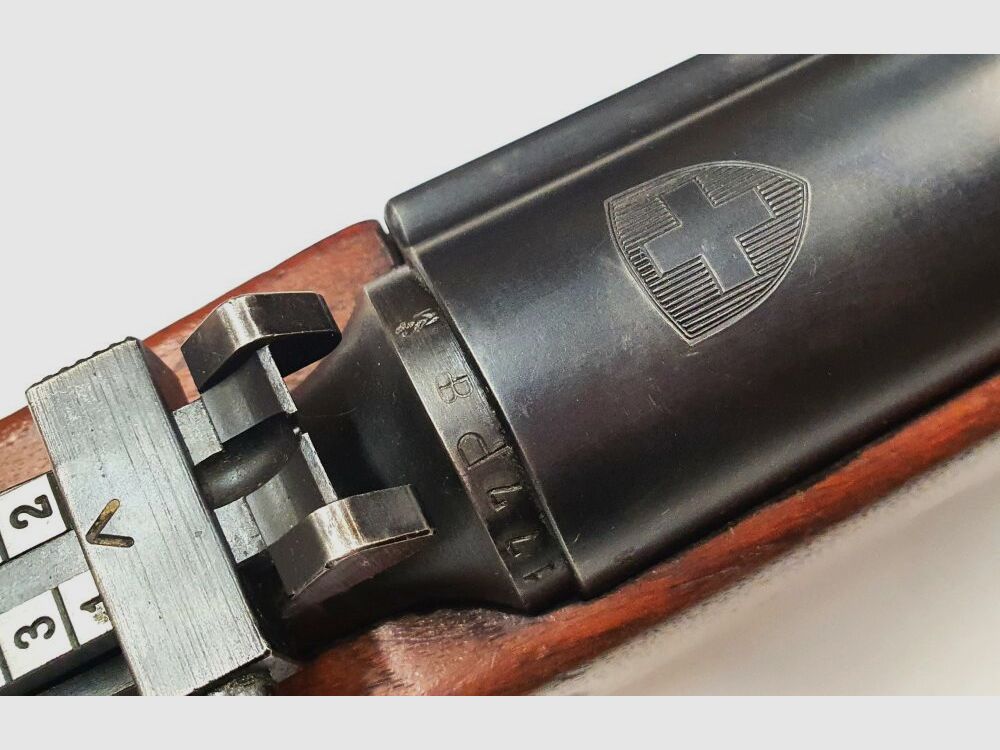 Waffenfabrik Bern	 Schweizer K31 Kaliber komplett nummerngleich Hämmerli