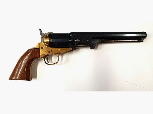 Revólver de percusión desconocido 1851 Navy, calibre .36 Black Powder cañón de 7,5 pulgadas