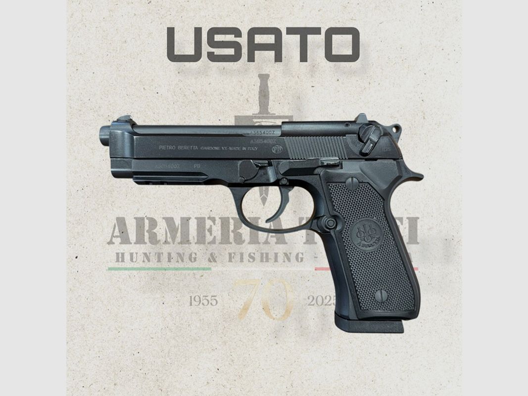 GEBRUIKT – PISTOOL – BERETTA MOD. 92A1 kal. 9×19, afbeelding 1 van 4