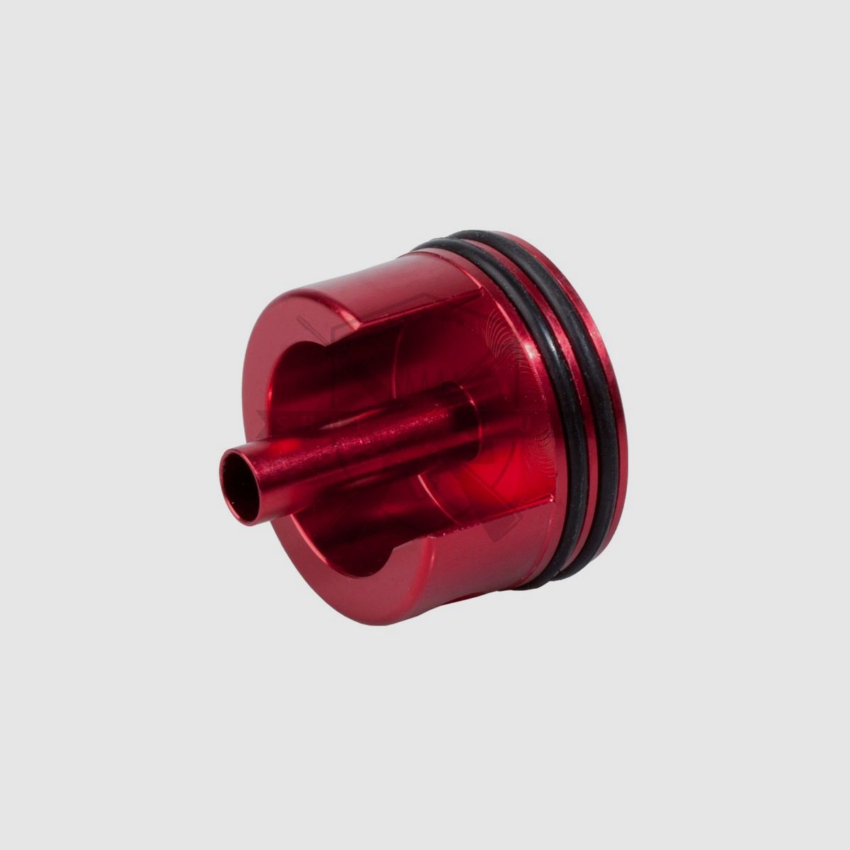 Double Air-Sealed Aluminum CNC Cylinder Head V2, rot (Saigo Defense)
