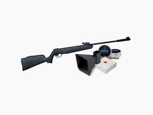 Pack Snowpeak Rifle LB600 4.5 10J + Balines + Blancos + Soporte para blancos