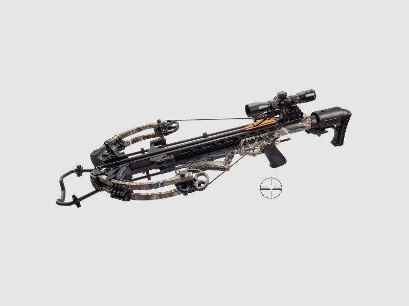 COMPOUND ARMBRUST "KRAKEN" - 200LBS - 405 FPS - CAMO - SET
