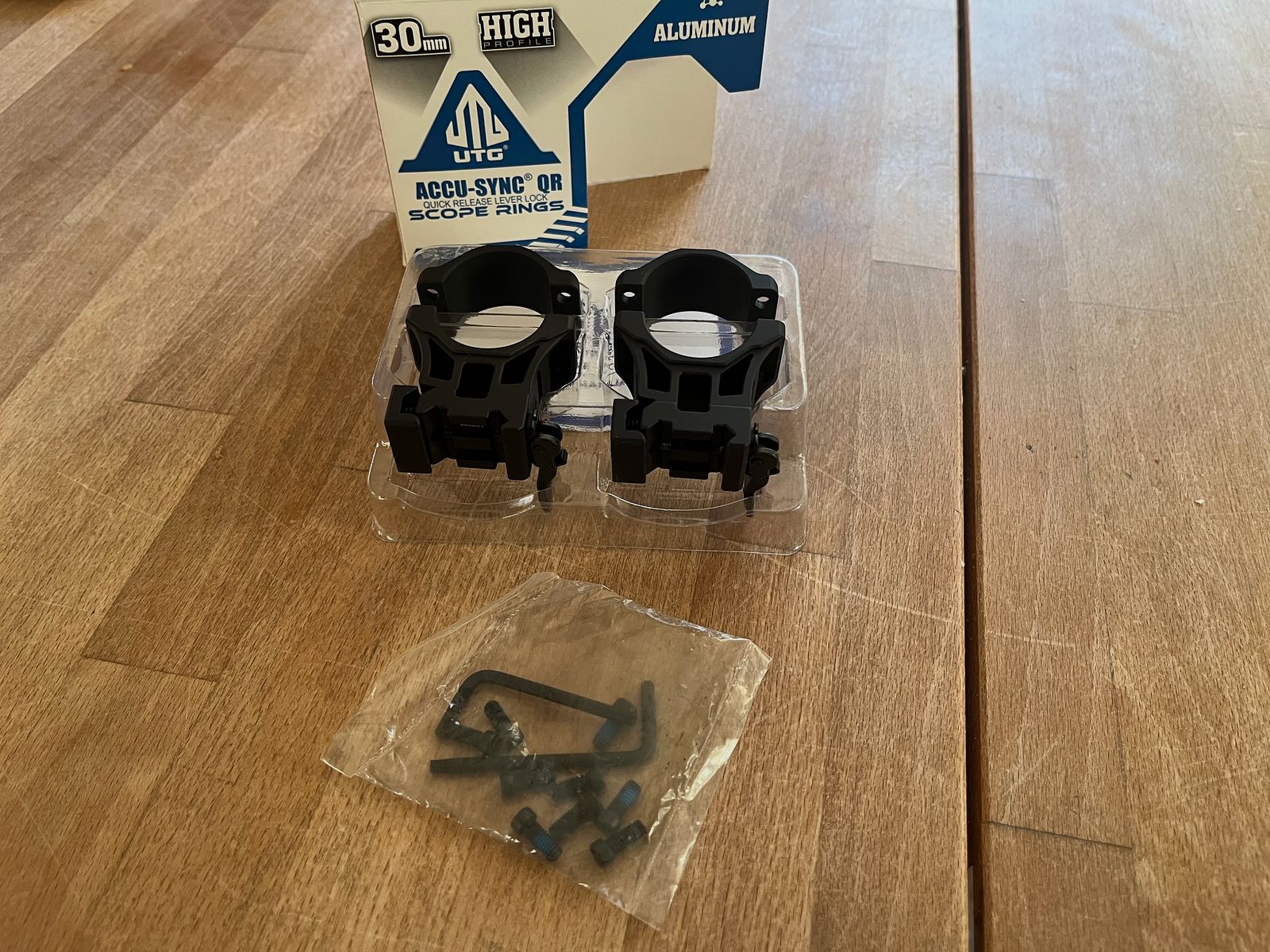 UTG ACCU SYNC 30mm Ringe 22mm Bauhöhe