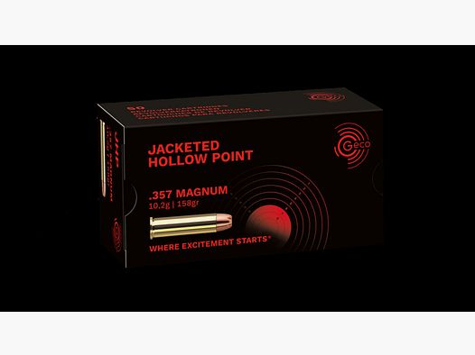 Geco JHP 10,2G 50ER .357 Mag