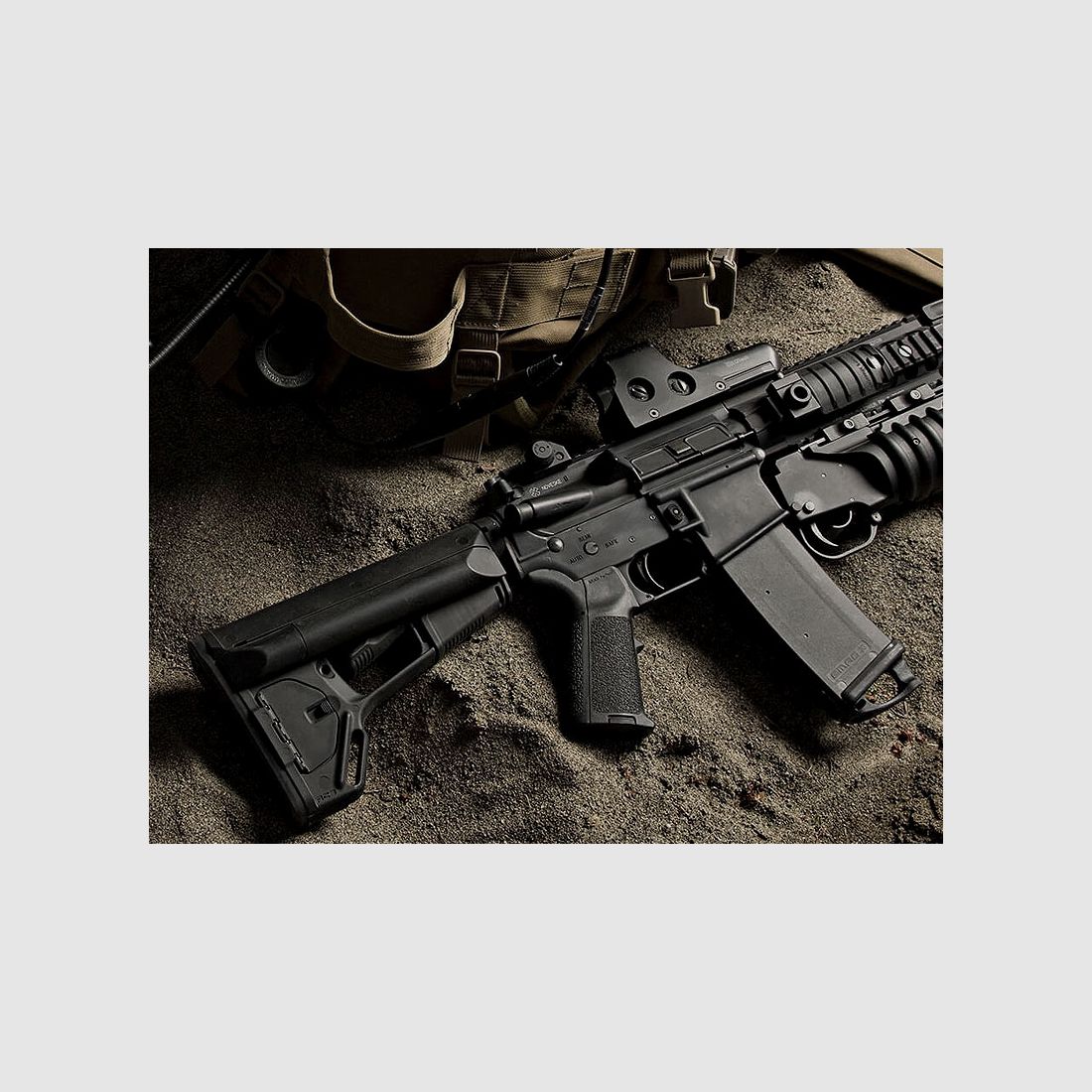 MAGPUL ACS Carbine-Schulterstütze Schwarz