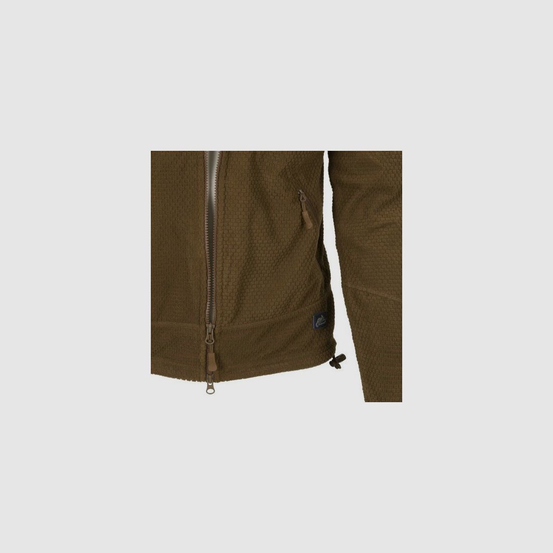 Veste polaire quadrillée Alpha Tactical olive, image 8 sur 8