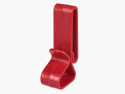 Gürtelclip für Gehörschutz - Rot