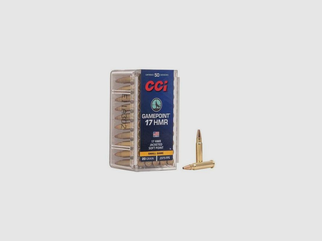 CCI 17HRM Gamepoint 20gr JSP