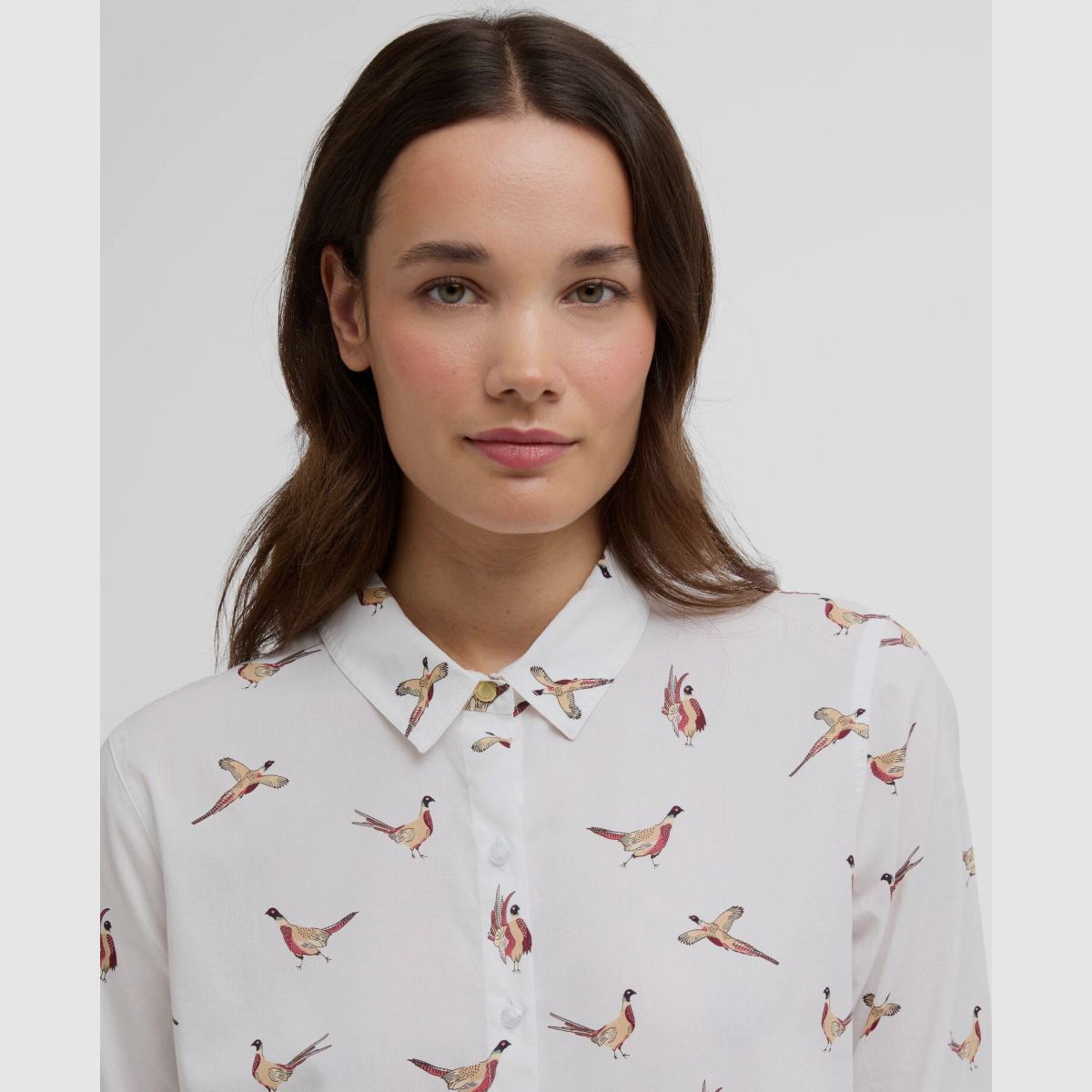 BARBOUR Bluse Safari Pheasant Print