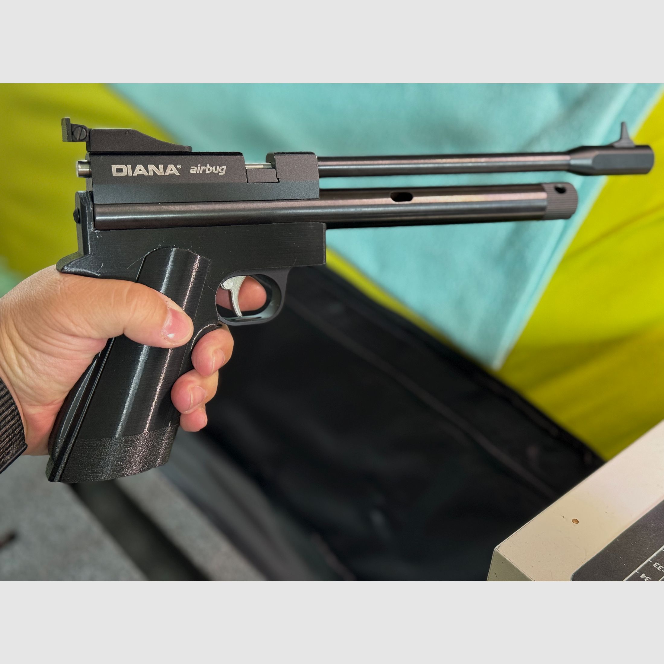 Griff im Stil Colt 1911 für Diana Airbug und baugleiche Artemis etc..