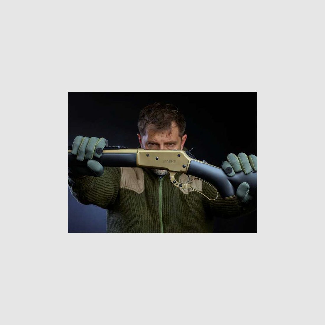 Davide Pedersoli Repetier z podwójnym dźwignią 1886/71 Boarbuster Mark II .45-70 Govt.